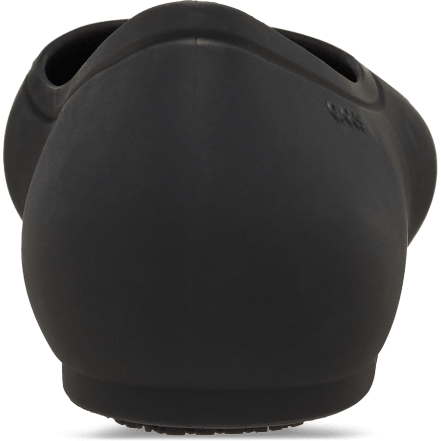 Black On The Clock Work Flat - Back - Crocs PFD