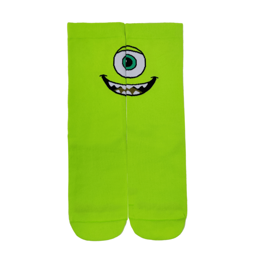 Multi CrocsSocks Monsters Inc Mike - Front - Crocs