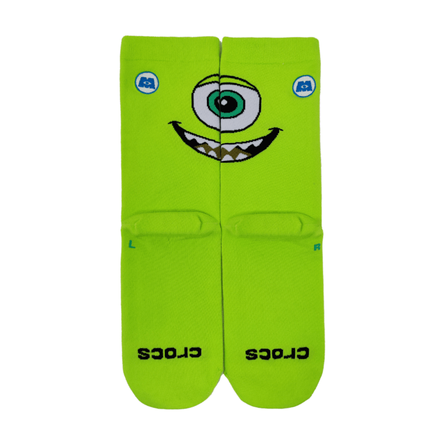 Multi CrocsSocks Monsters Inc Mike - Custom Angle - Crocs