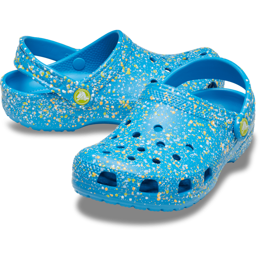 Marina / Multi Toddler Classic Paint Splatter Clog - Pair - Crocs