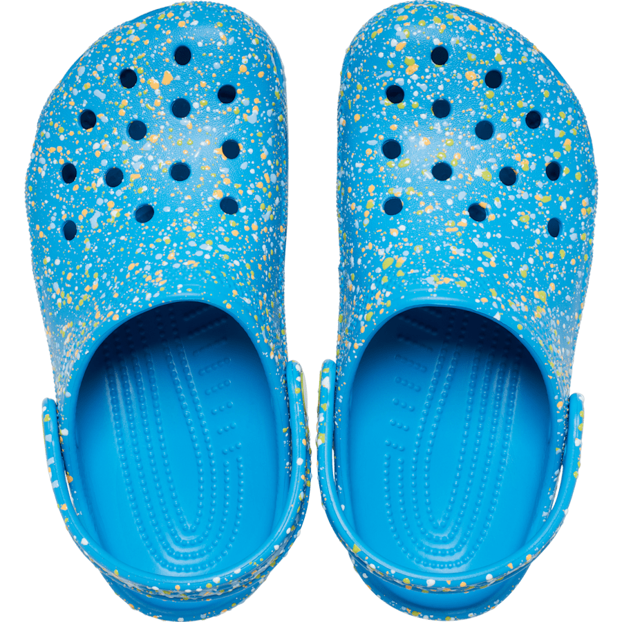 Marina / Multi Toddler Classic Paint Splatter Clog - Top - Crocs