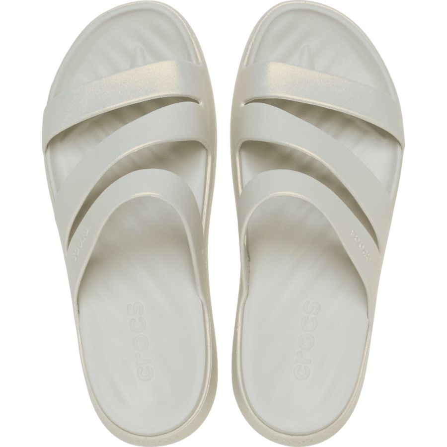 Pumice Getaway Shimmer Strappy - Top - Crocs