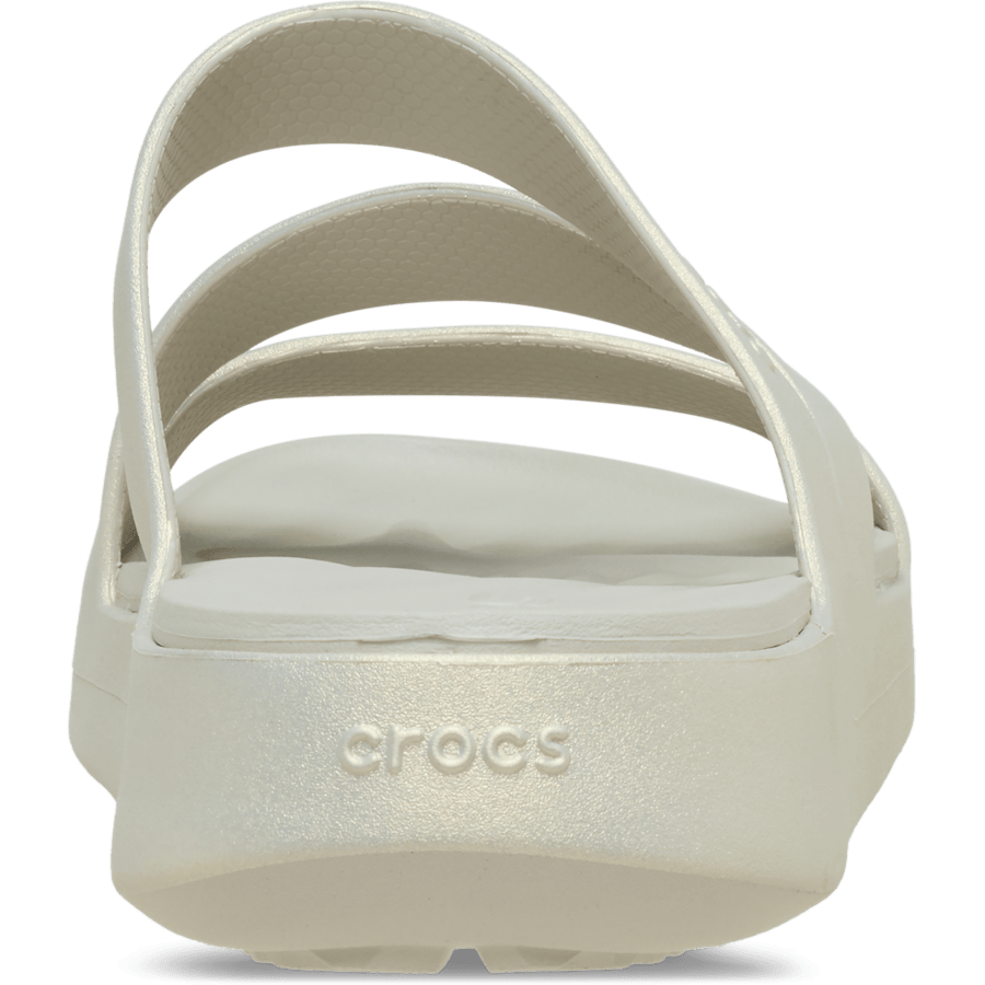 Pumice Getaway Shimmer Strappy - Back - Crocs