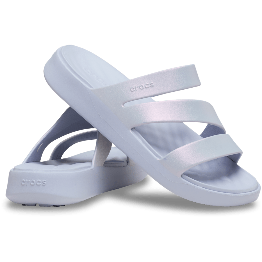 Purple Moon Getaway Shimmer Strappy - Pair - Crocs
