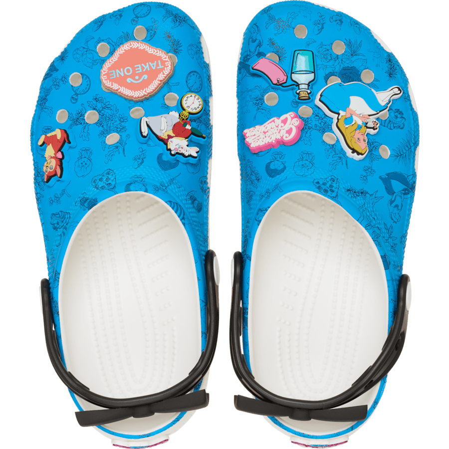 Multi Disney Alice in Wonderland Classic Clog - Side - Crocs