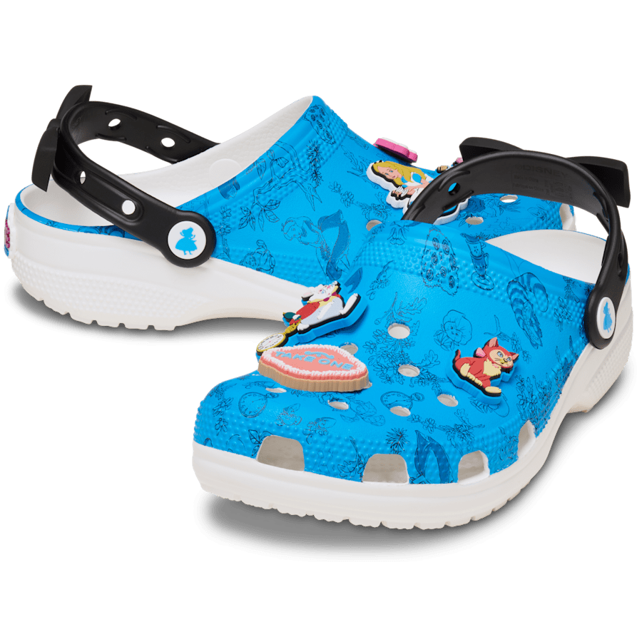 Multi Disney Alice in Wonderland Classic Clog - Pair - Crocs