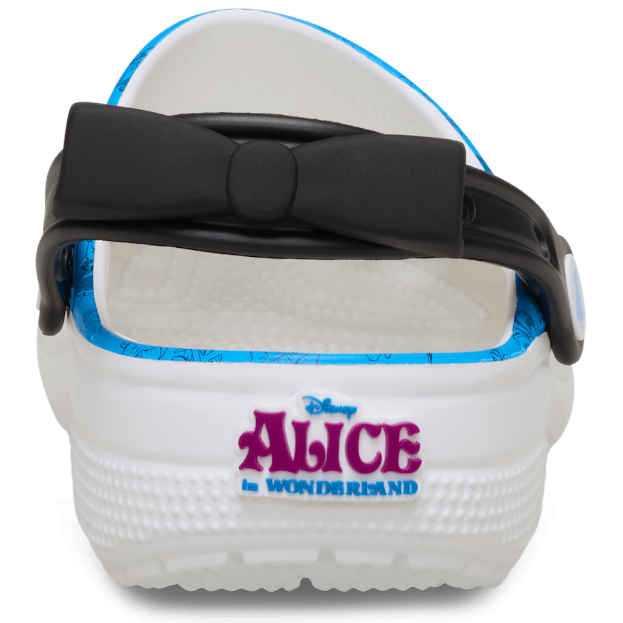 Multi Disney Alice in Wonderland Classic Clog - Back - Crocs