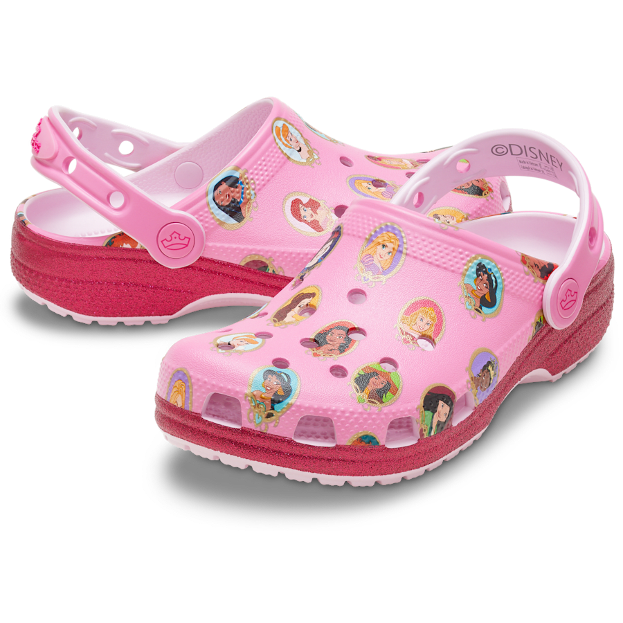 Multi Kids' Disney Princesses Classic Clog - Pair - Crocs