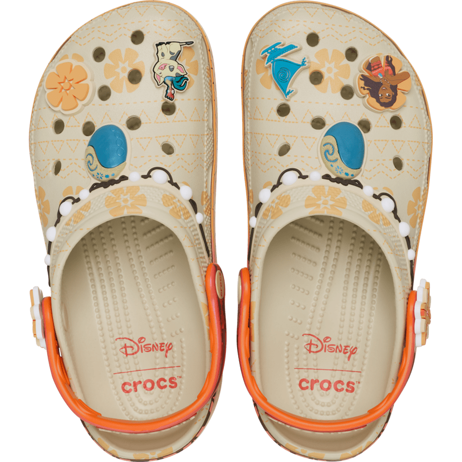 Multi Disney Moana Classic Clog - Side - Crocs