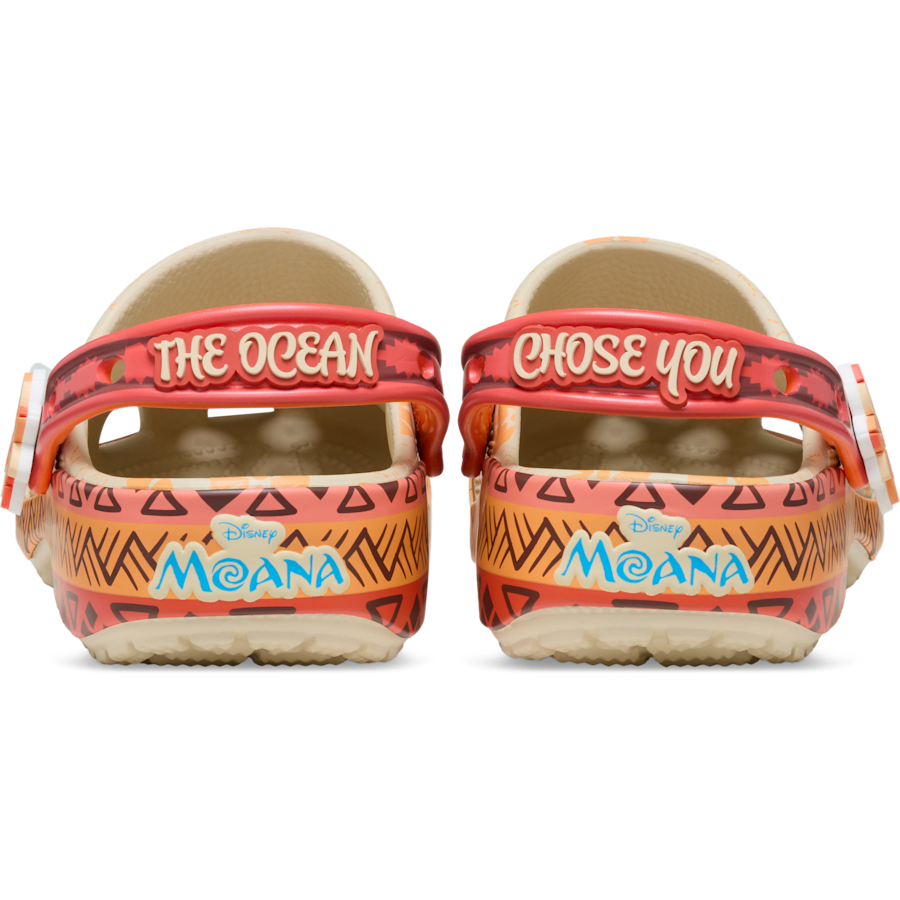 Multi Disney Moana Classic Clog - Back - Crocs