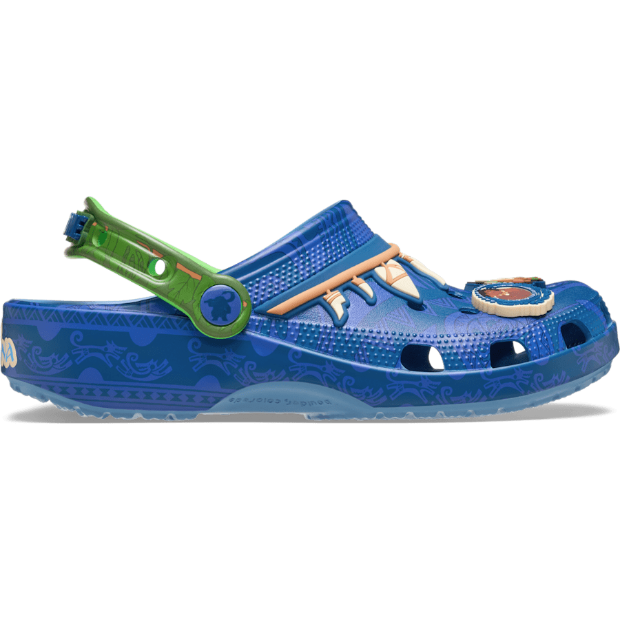 Multi Disney Moana Maui Classic Clog - Side - Crocs