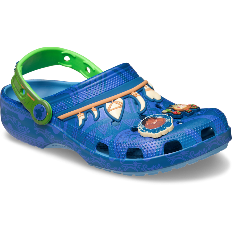 Multi Disney Moana Maui Classic Clog - Angle - Crocs