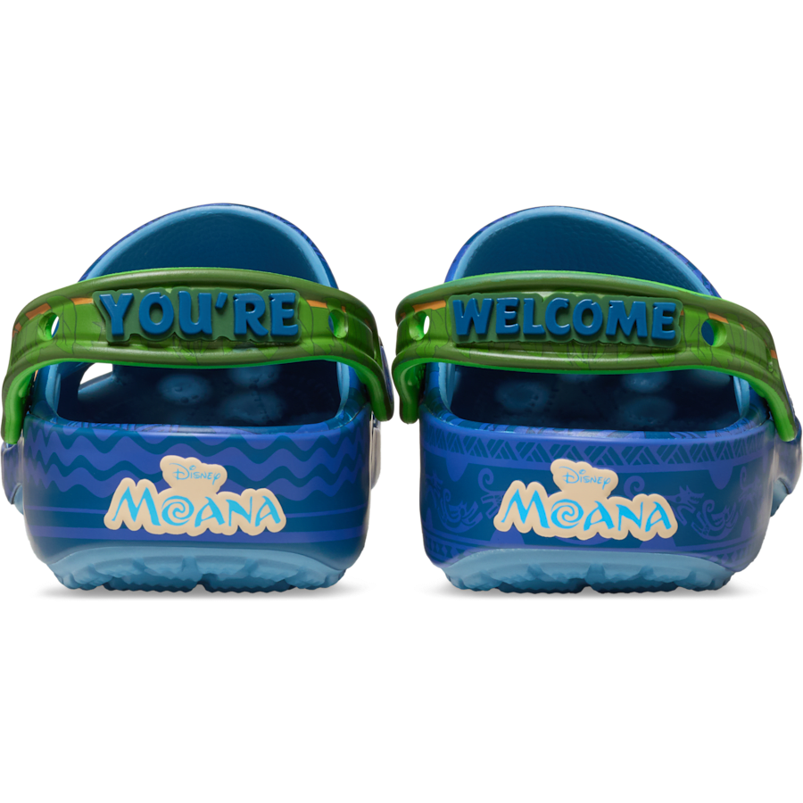 Multi Disney Moana Maui Classic Clog - Back - Crocs