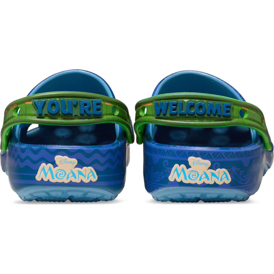 Multi Kids' Disney Moana Maui Classic Clog - Back - Crocs