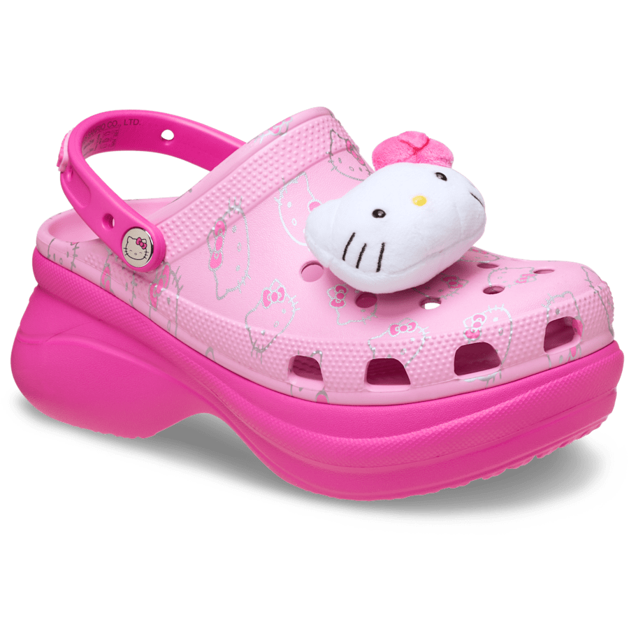 Multi Hello Kitty Bae Clog - Angle - Crocs