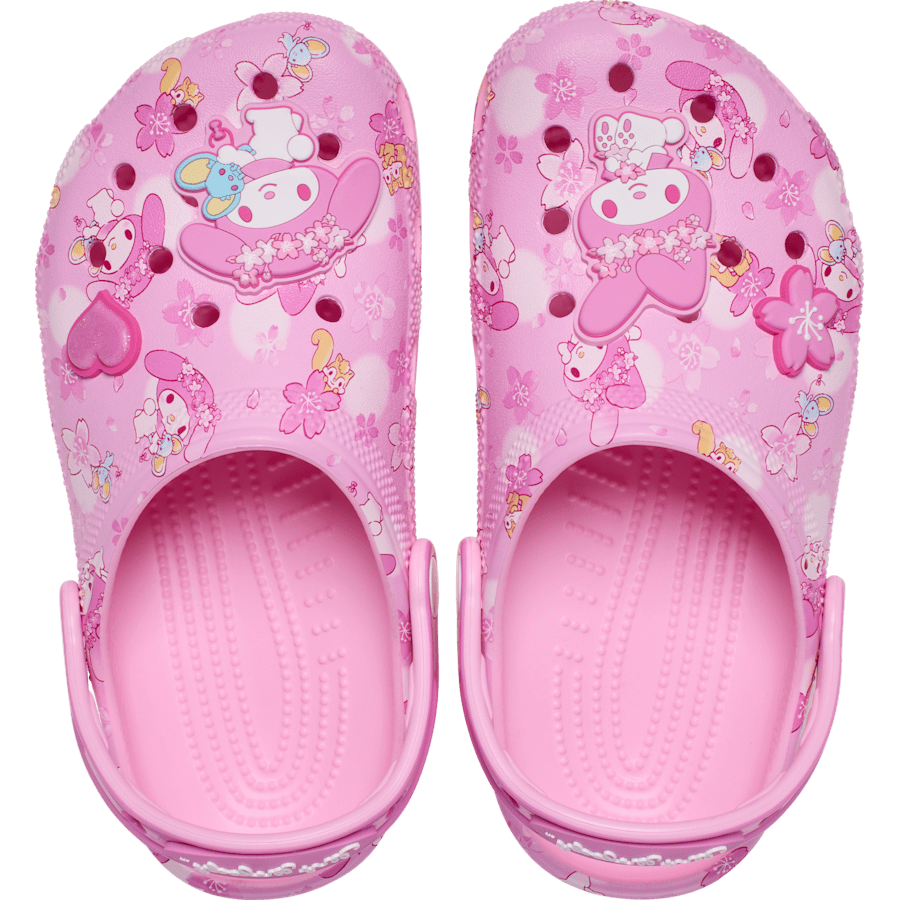 Multi Kids'  My Melody Classic Clog - Side - Crocs