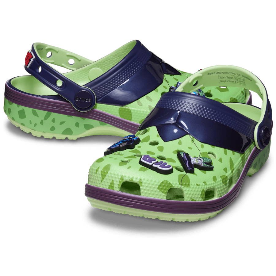 Multi Dragon Ball Z Cell Classic Clog - Pair - Crocs