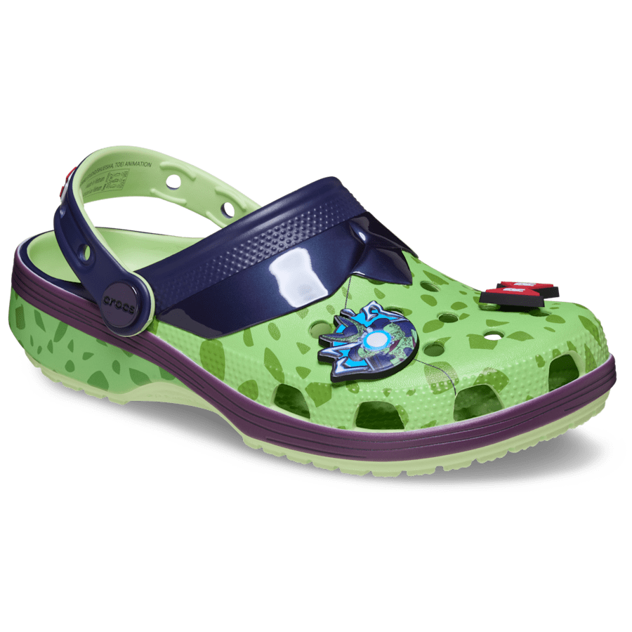 Multi Dragon Ball Z Cell Classic Clog - Angle - Crocs
