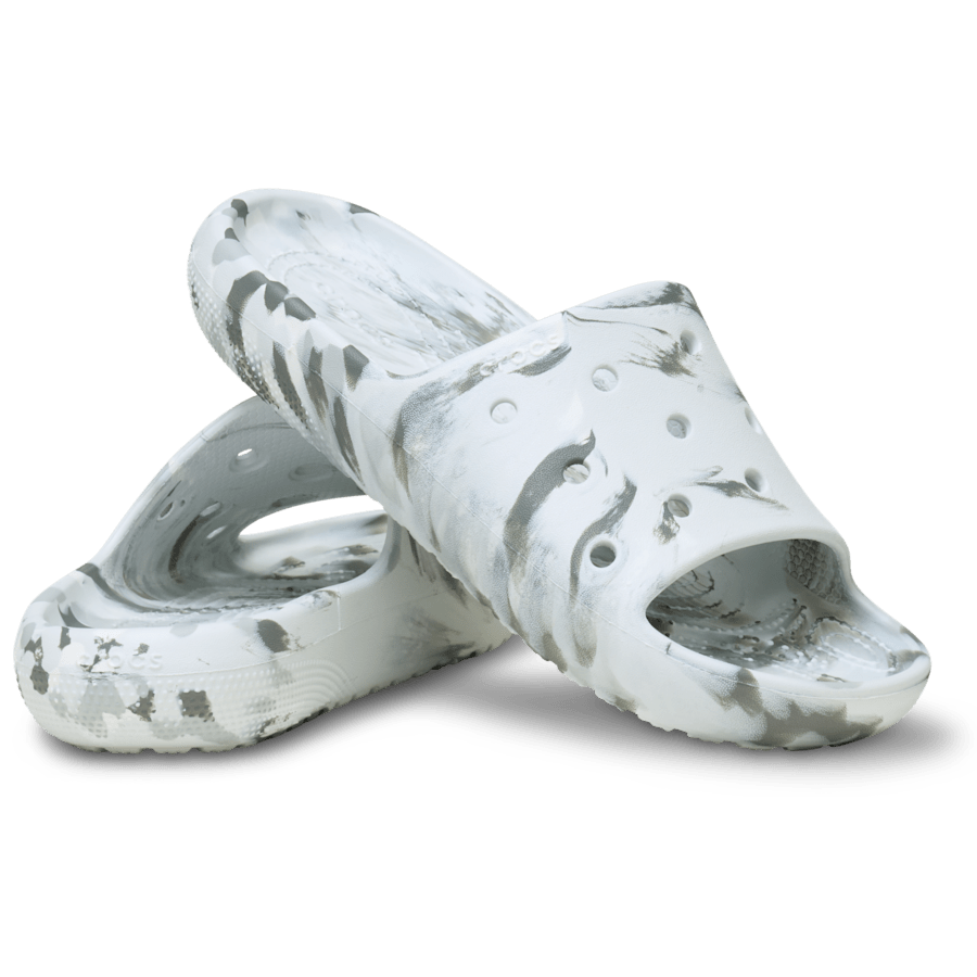 Moonlight/Multi Classic Marbled Slide - Pair - Crocs