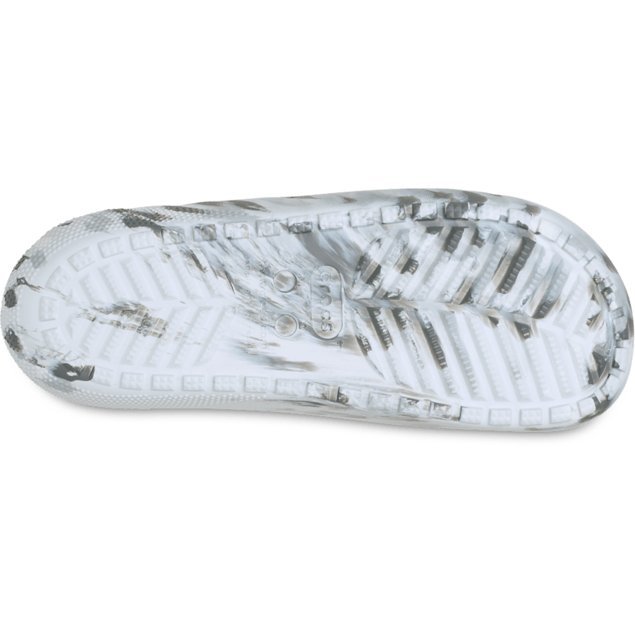 Moonlight/Multi Classic Marbled Slide - Bottom - Crocs