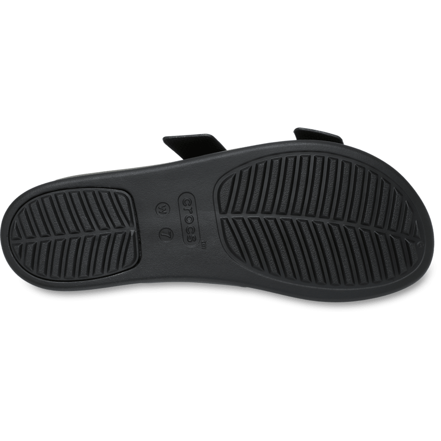 Black Brooklyn Buckle Low Low - Bottom - Crocs