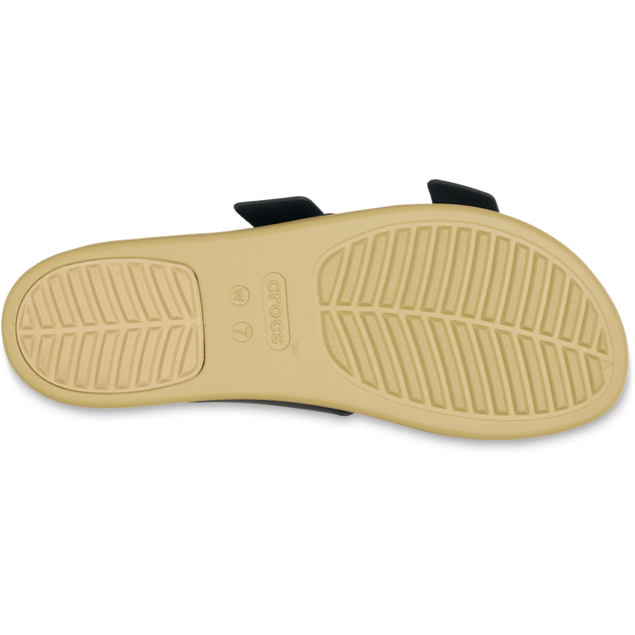 Crocs Brooklyn Buckle Low Low — Black / Tan