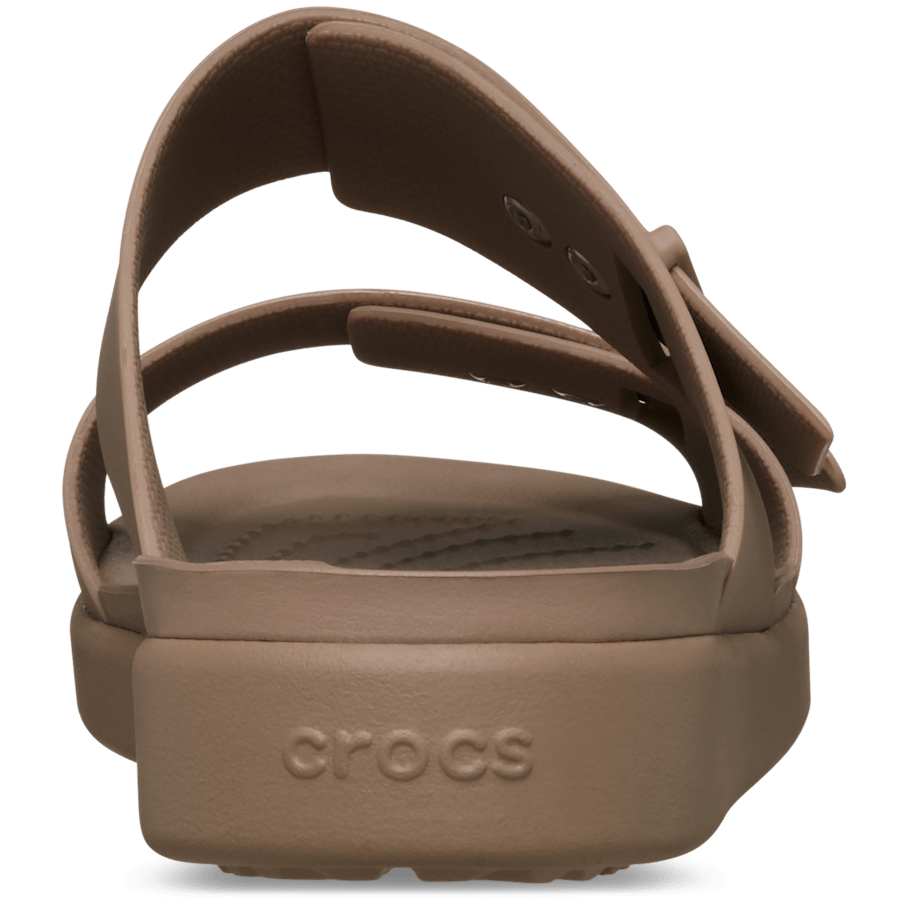 Latte Brooklyn Buckle Low Low - Back - Crocs