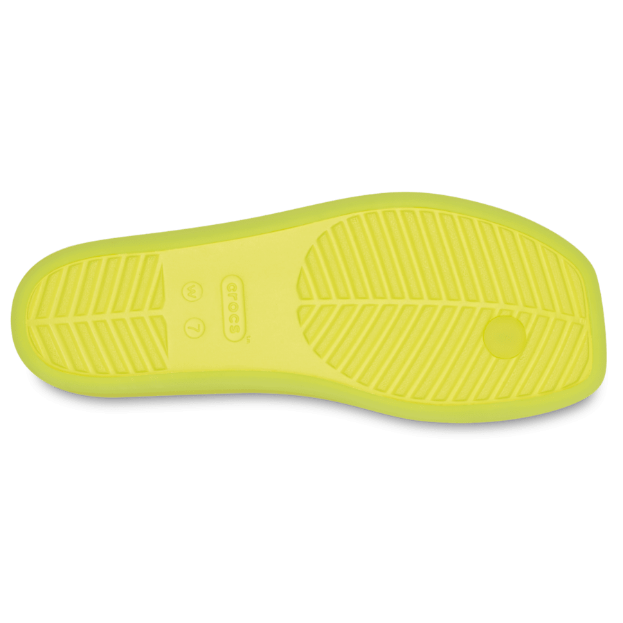 Limon Miami Frosted Toe Loop - Bottom - Crocs