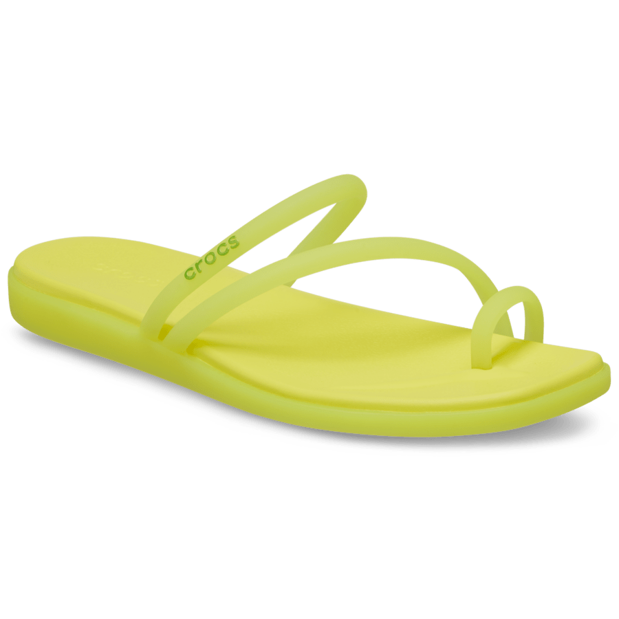 Limon Miami Frosted Toe Loop - Angle - Crocs