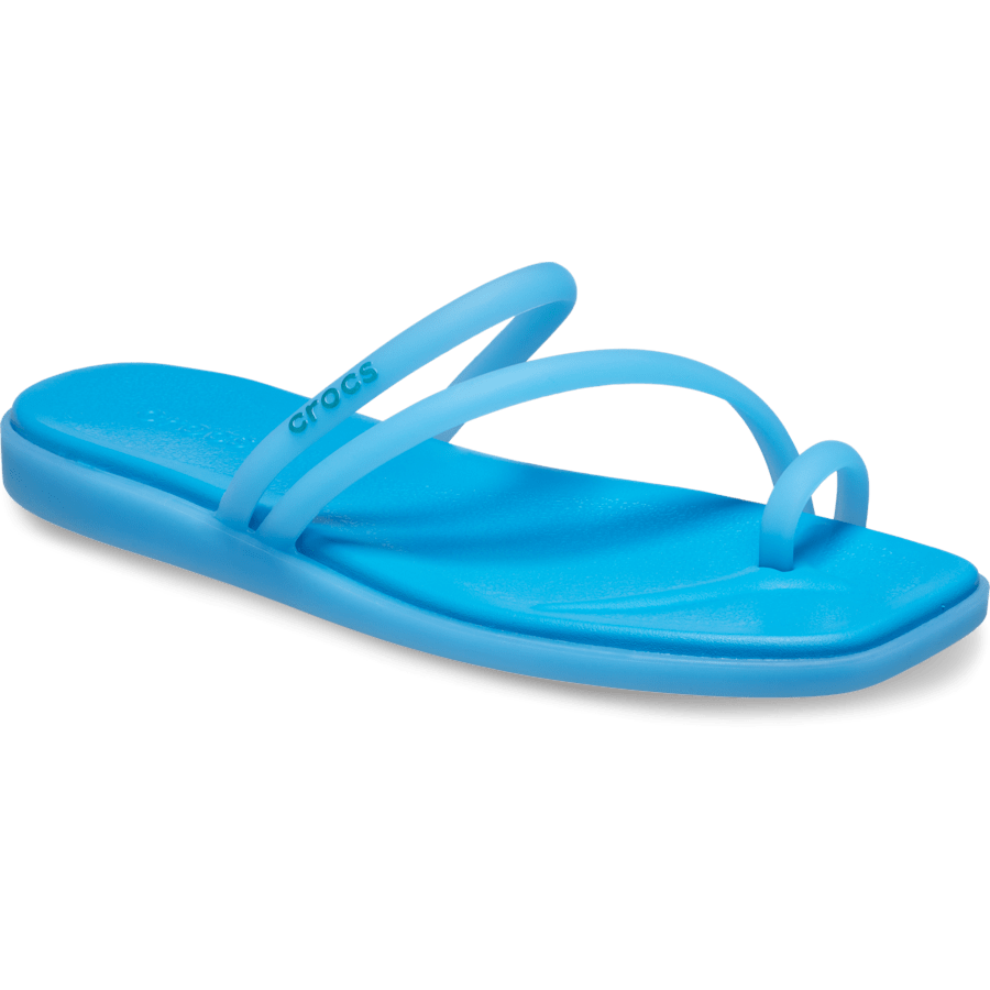 Tinted Glass Miami Frosted Toe Loop - Angle - Crocs