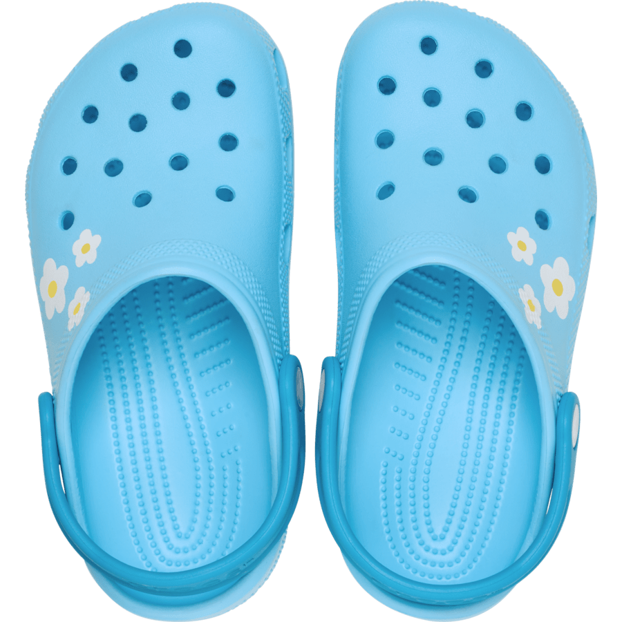 Tinted Glass Kids’ Classic Daisy Clog - Top - Crocs