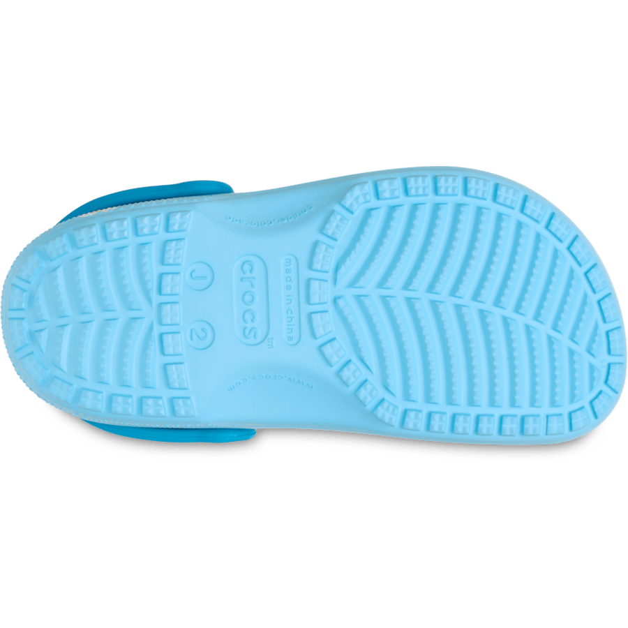 Tinted Glass Kids’ Classic Daisy Clog - Bottom - Crocs