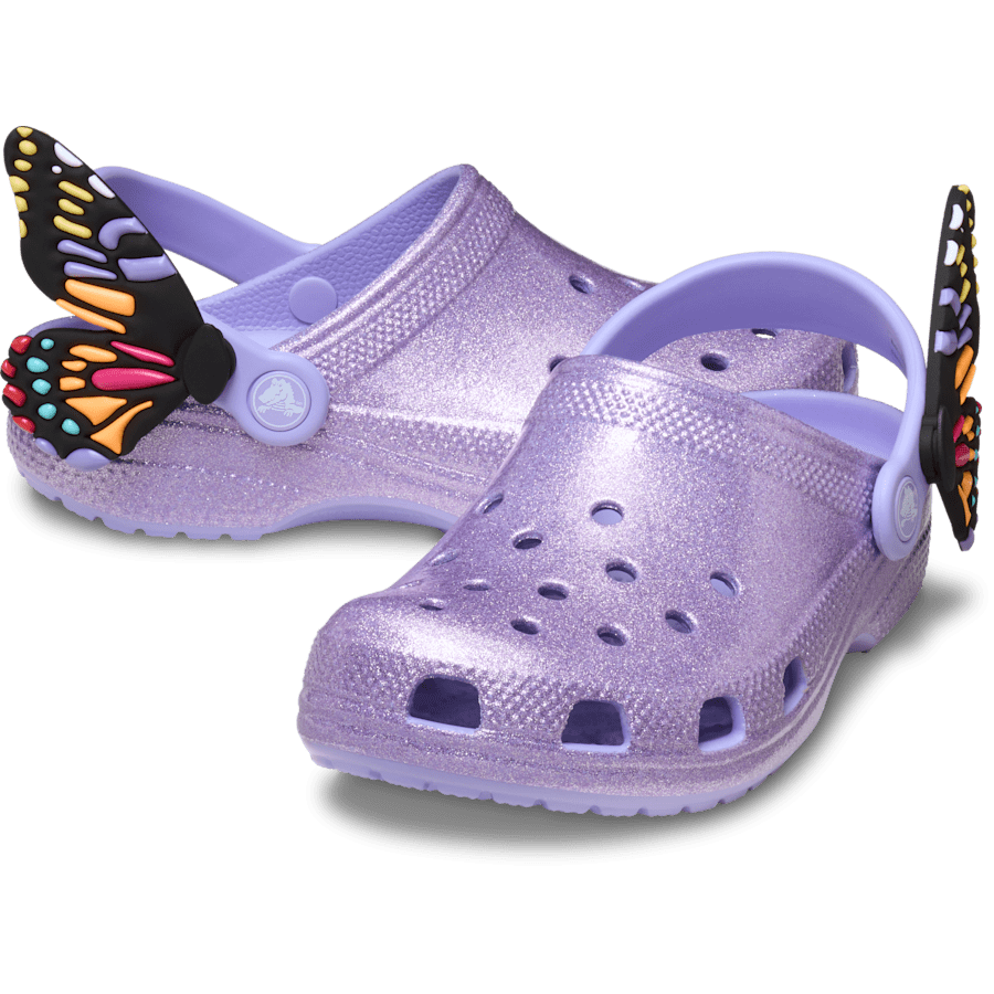 Mystic Purple Kids’ Classic IAM Butterfly Clog - Pair - Crocs