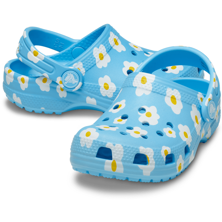 Tinted Glass Toddler Classic Daisy Clog - Pair - Crocs