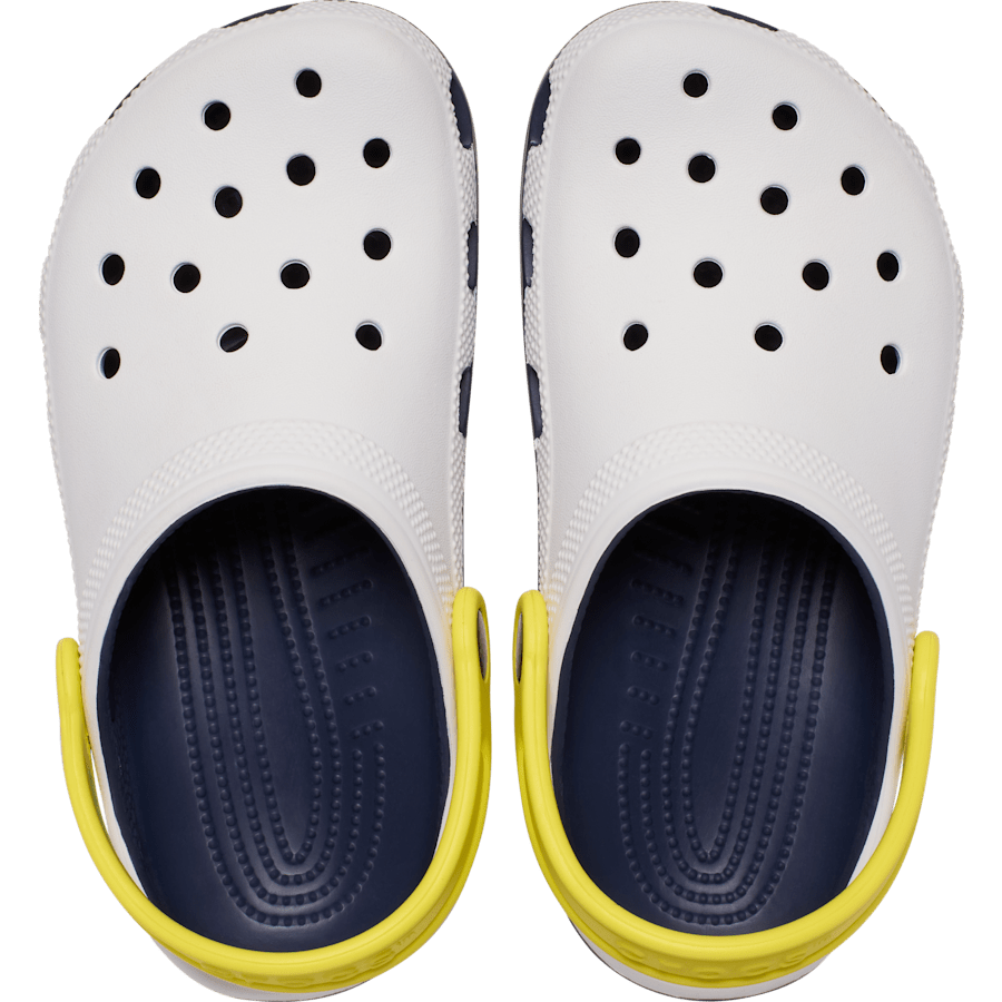 White Toddler Classic Retro Sport Clog - Top - Crocs