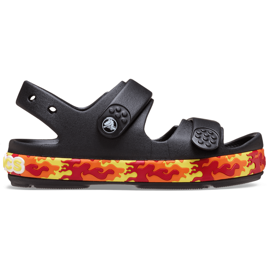 Toddler Crocband™ Cruiser Flames Sandal