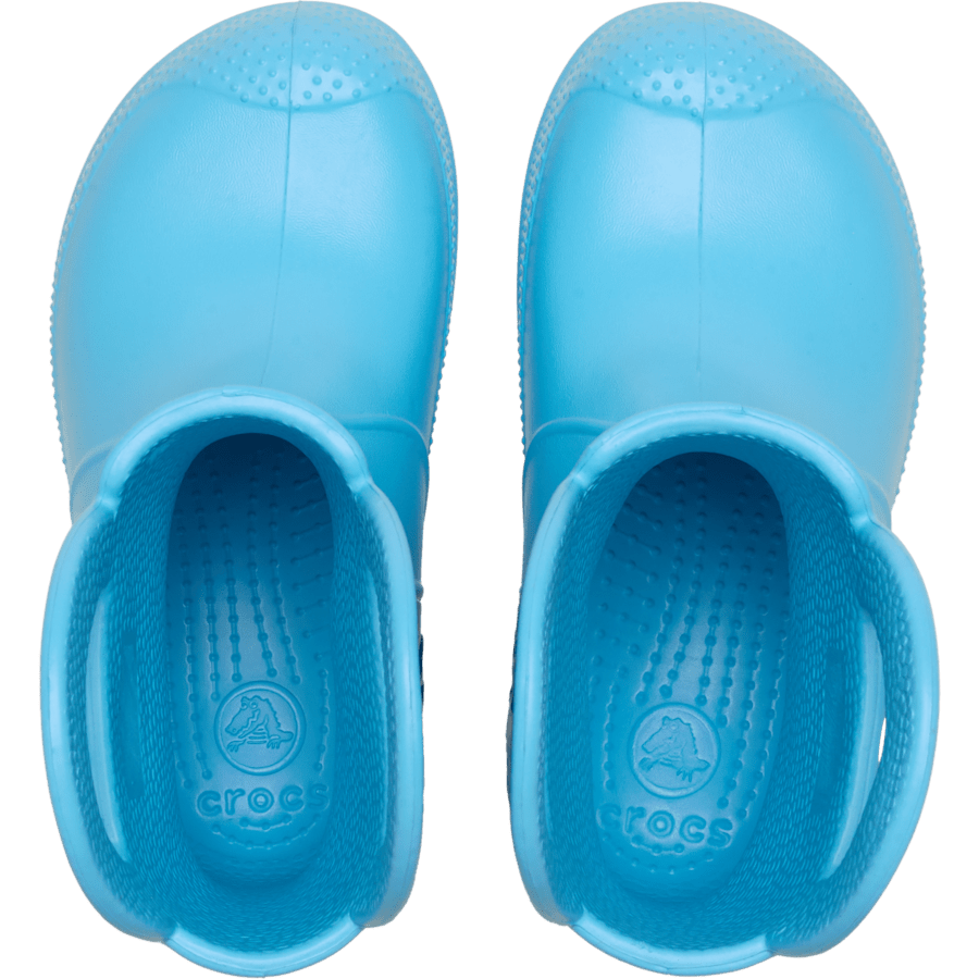 Tinted Glass Kids’ Handle It Rain Boot Glitter Mist - Top - Crocs