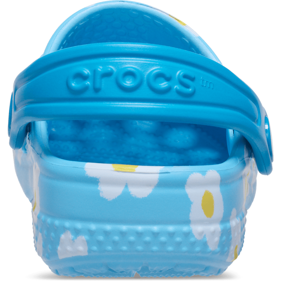 Tinted Glass Infant Crocs Littles™ Daisy Clog - Back - Crocs