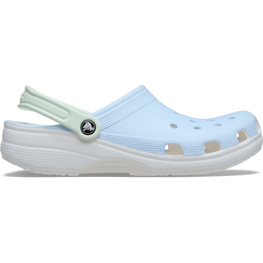 Blue Frost Classic Retro Sport Clog - Side - Crocs