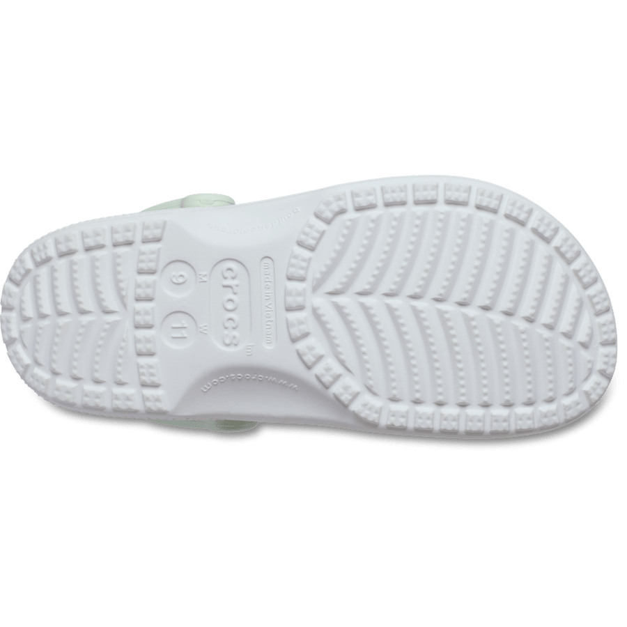 Blue Frost Classic Retro Sport Clog - Bottom - Crocs