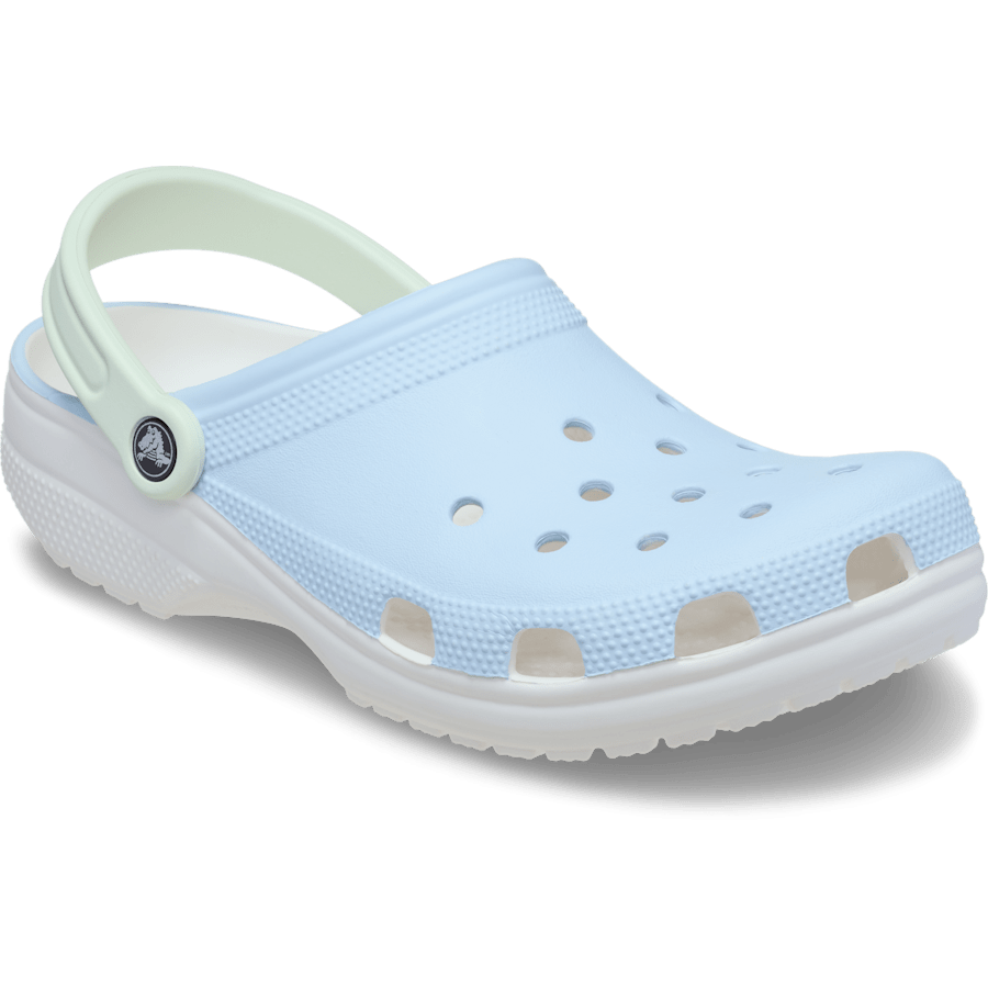 Blue Frost Classic Retro Sport Clog - Angle - Crocs