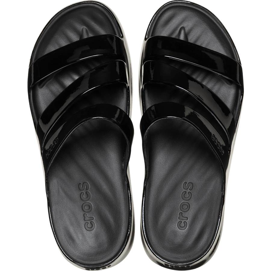 Black Getaway Patent Strappy - Top - Crocs