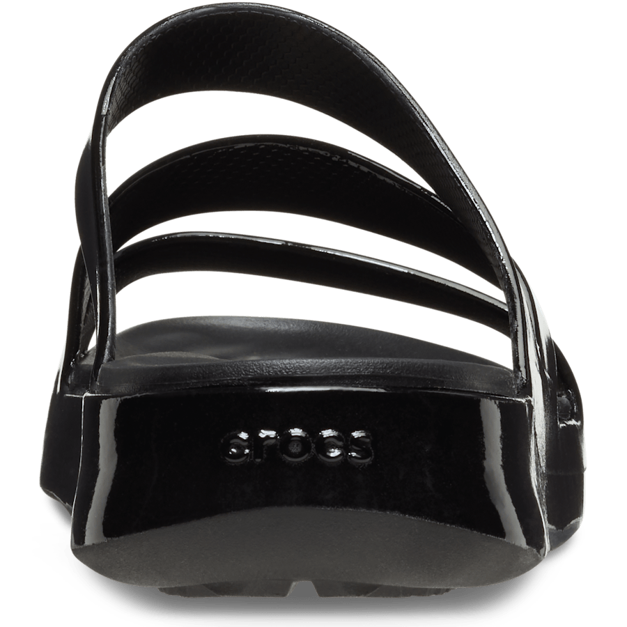 Black Getaway Patent Strappy - Back - Crocs