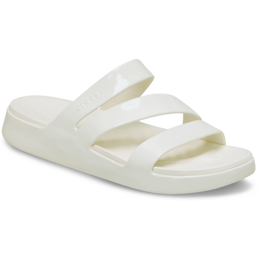 Chalk Getaway Patent Strappy - Angle - Crocs