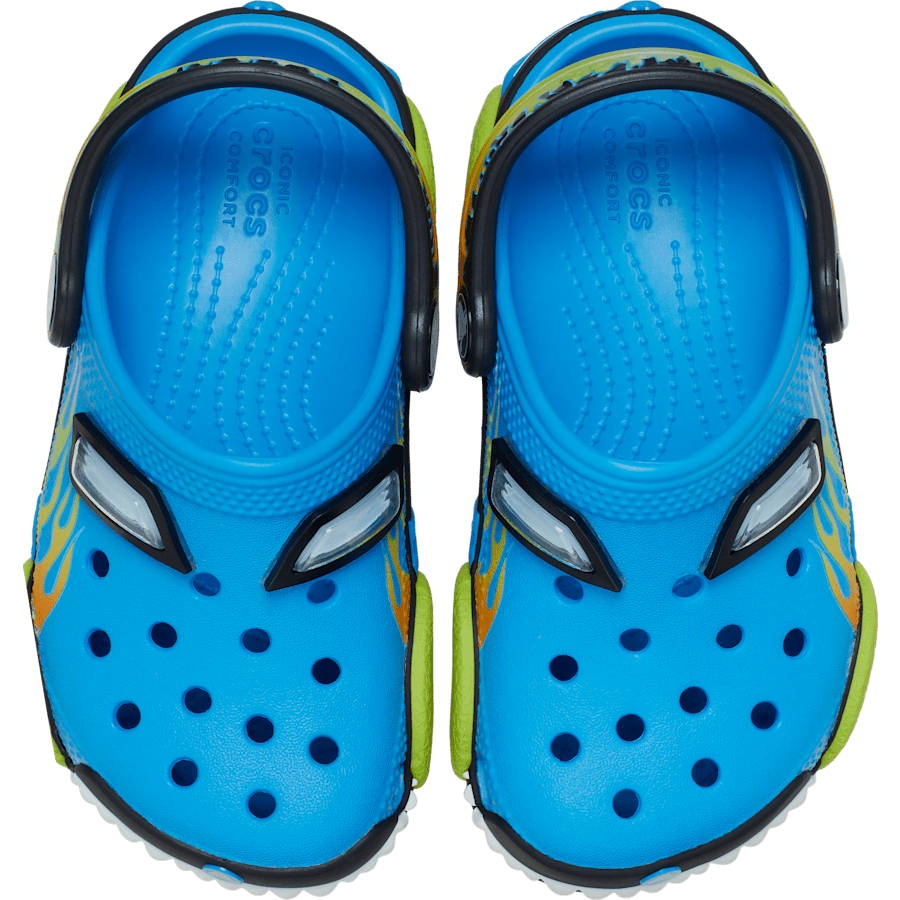 Neon Ocean Toddler Classic IAM Monster Truck - Top - Crocs