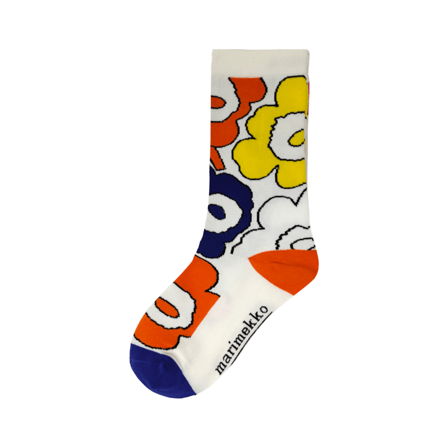 Multi Crocs Socks Marimekko Orange - Bottom - Crocs