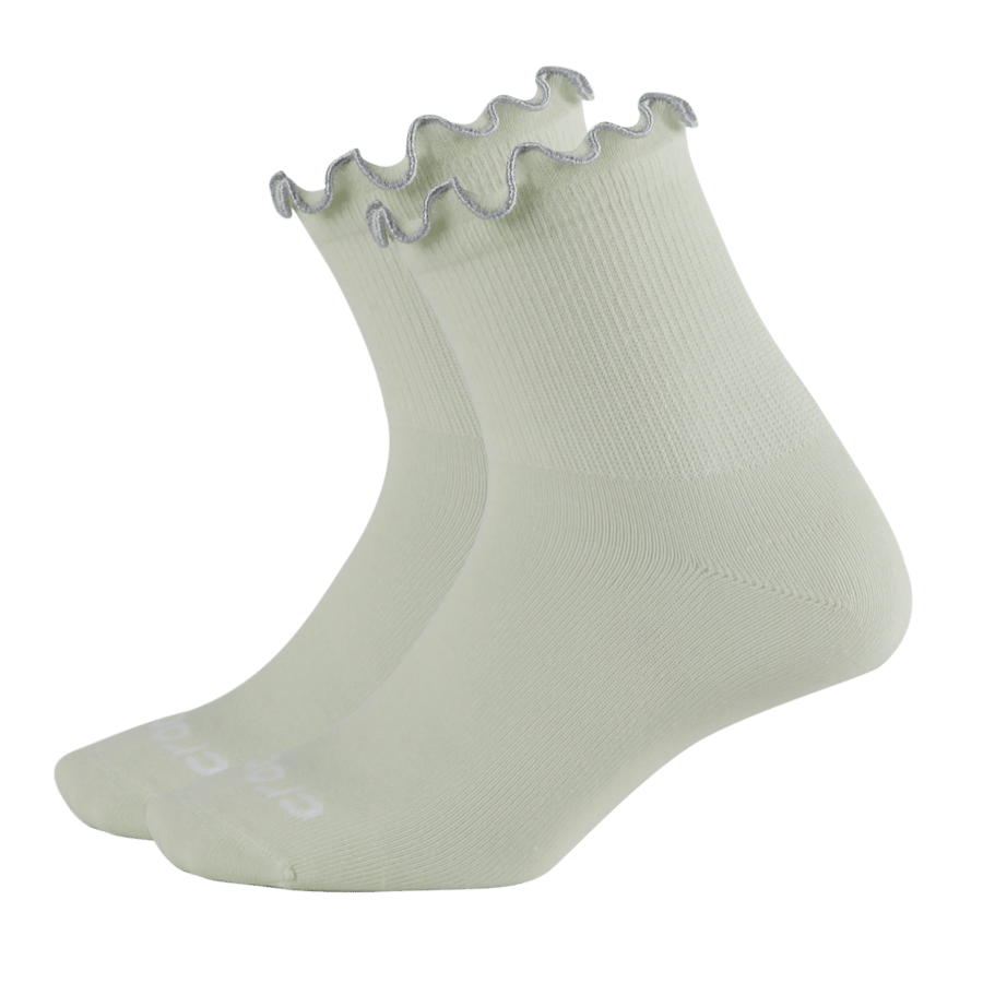 Nightshade / Multi CrocsSocks Ruffle Ankle 3 PK - Bottom - Crocs