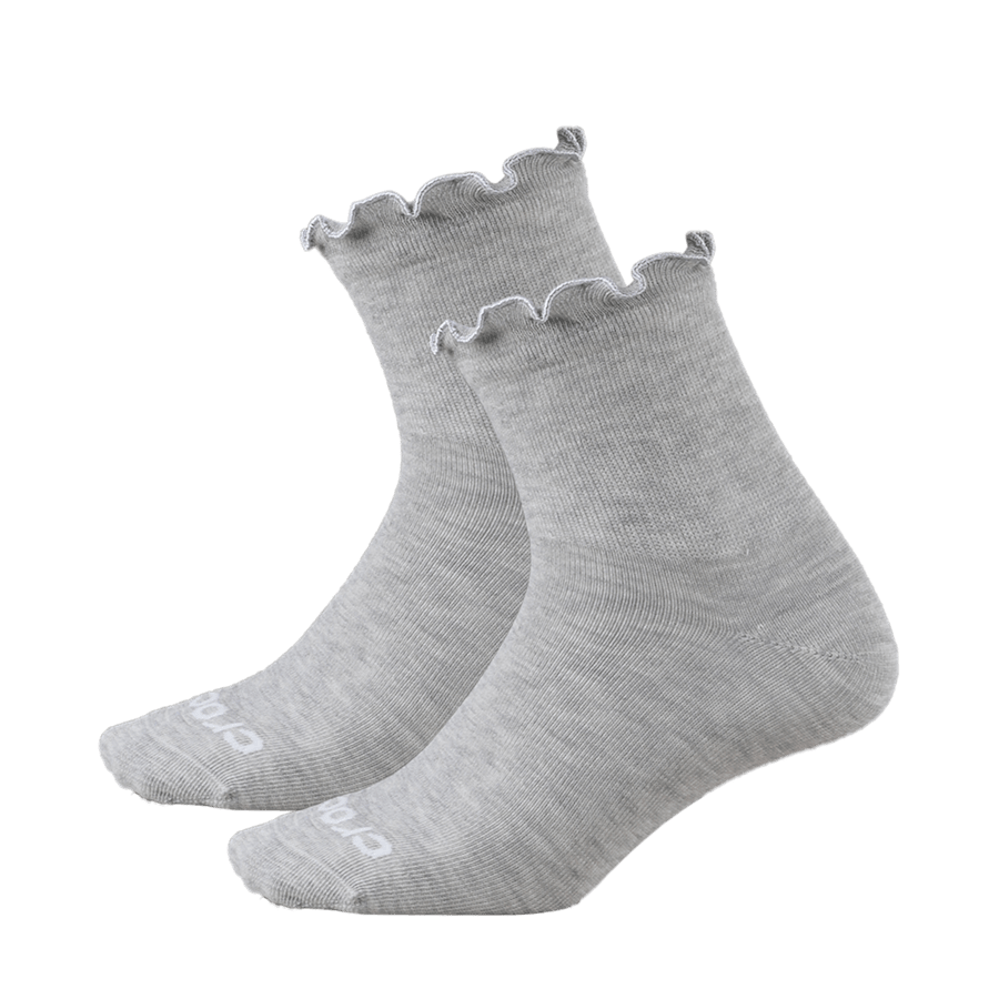 Colour Ruffle Ankle Crocs Socks 3 Pack - Top - Crocs