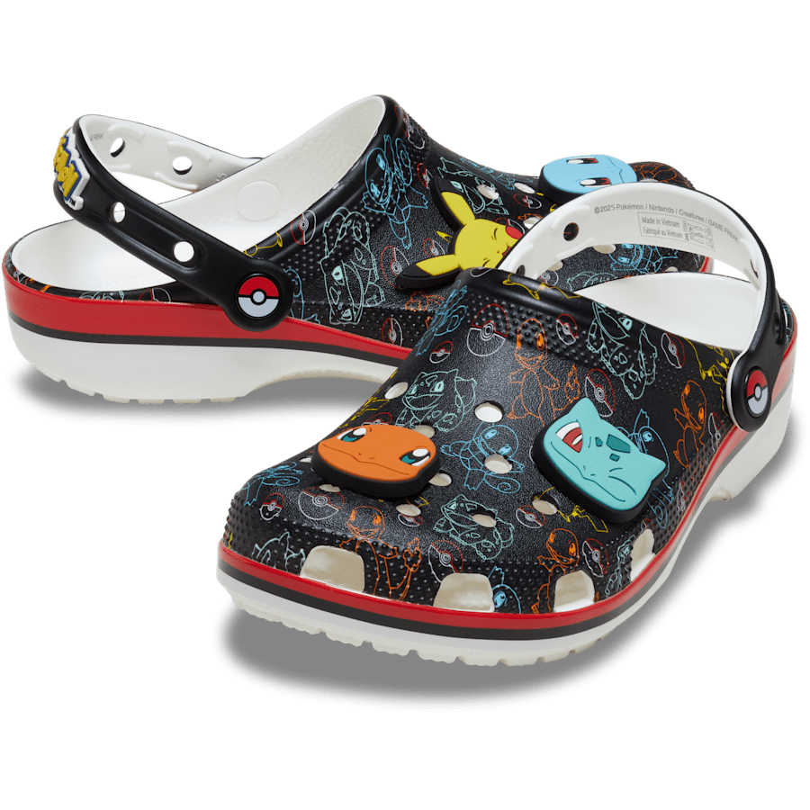 Multi Pokémon Classic Clog - Pair - Crocs