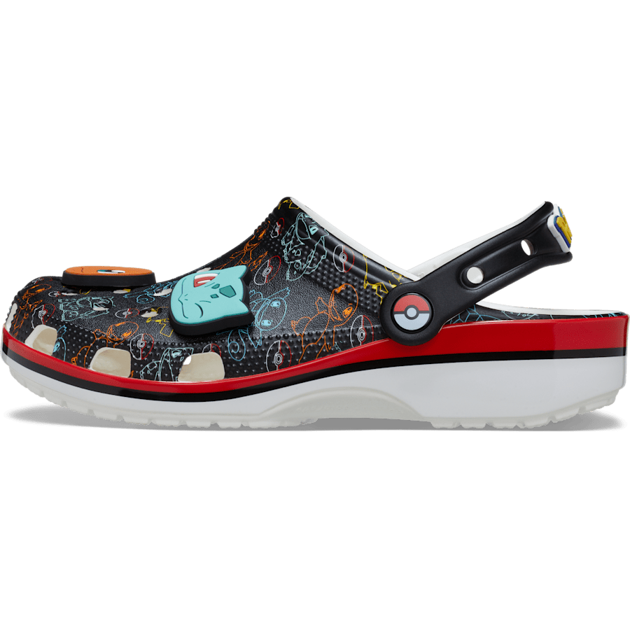 Multi Pokémon Classic Clog - Custom Angle - Crocs